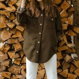 Panamint jacket by Jackson Rowe in forest green